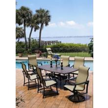 Suncoast Devereaux Aluminum Dining Set