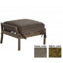 Tanjor Aluminum Deep Seating Ottoman With Scavo Bronze Frame And B0825 Fabric