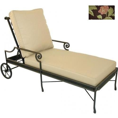 Windham Castings Catalina Chaise Lounge Cushion , Beautiful Bloom LXX