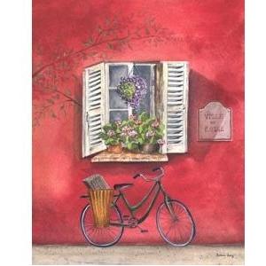 French Bicycle III Poster Print
