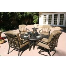 Darlee Santa Monica Aluminum Lounge Set