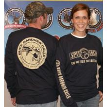 Buck Gardner Distressed Spit Tech Long Sleeve - Brown - XL