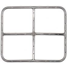 18 X 15 Inch Stainless Rectangular Single Fire Pit Ring