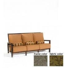Keys Aluminum Deep Seating Sofa With Scavo Bronze Frame And B0825 Fabric