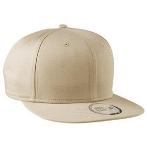 New Era Flat Bill Adjustable Cap - Stone