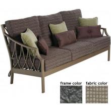 Tanjor Aluminum Deep Seating Sofa With Scavo Iron Frame And C0920 Fabric