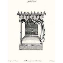 Beds & Sofa B&W Poster Print