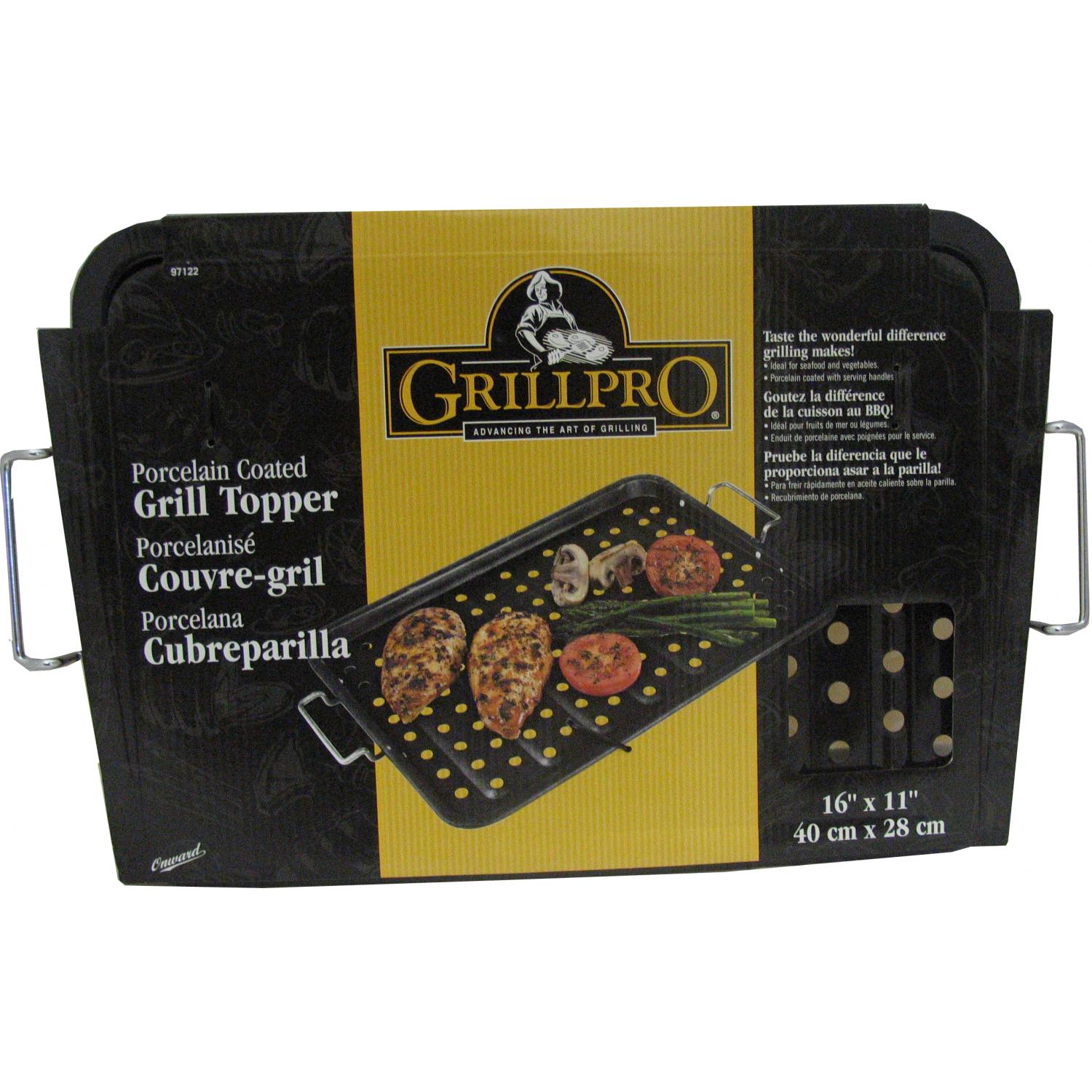 Porcelain Coated Grill Topper