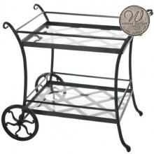 Windham Castings Accessories Tea Cart Frame Only, Pecan