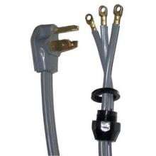 3-WIRE QUICK-CONNECT RANGE CORDS, 4 FT (50A CLOSED EYELET)