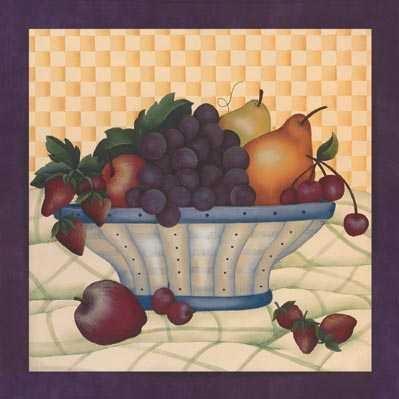 Antique Fruit I Poster Print