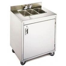 Crown Verity Portable Stainless Steel Triple Sink