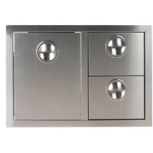 BBQ Guys 200 Series Double Drawer & Tilt-Out Trash Bin Combo