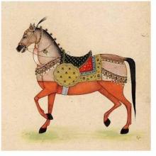 Horse From India I Poster Print