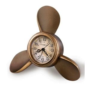 Howard Miller Propeller Nautical Alarm Clock