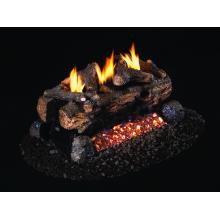 Evening Fyre Split Peterson Real Fyre Vent Free Log Set