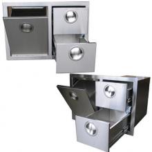 BBQ Guys 200 Series Access Drawer Combo W/ Tilt-Out Trash Bin