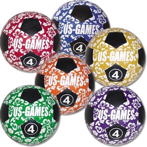 US Games USG Hawaiian Soccerball 4 Set (6) (SET)