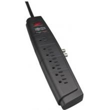 7-OUTLET HOME THEATER SURGE SUPPRESSOR (COAXIAL PROTECTION)