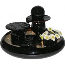 Alpine Ceramic Fountain - Ceramic Black