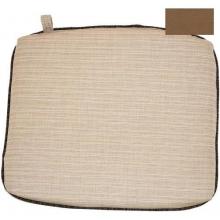 Windham Castings Meridian Dining Chair Cushion , Canvas Cocoa L