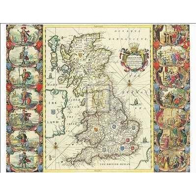 British Isles Poster Print