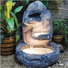 Alfresco Home Aspen Fountain With Pump And Light
