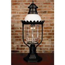 Gas Light America GL48 Cast Aluminum Natural Gas Light With Open Flame Burner On Wall Mount