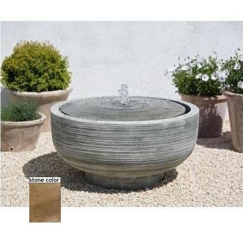 Campania Girona Fountain - Brownstone Finish