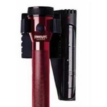 Streamlight Red Anodized Stinger Rechargeable Compact Flashlight With Extra Battery Piggyback Charger Kit