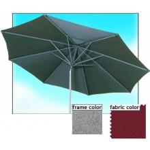 Shade Trends Durango 11 Ft X 8 Collar Auto Tilt Premium Market Umbrella - Burgandy