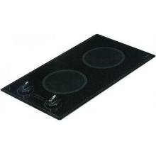 Kenyon Mediterranean Series Two Burners, 120V UL, Black With Analog Control - 6.5 Inch