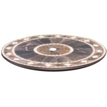 Alfresco Home Galileo 60 Inch R Table Top With Umbrella Hole