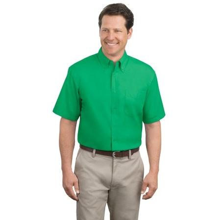 Port Authority Short Sleeve Easy Care Shirt Large - Court Green Port Authority Short Sleeve Easy Care Shirt Large - Court Green