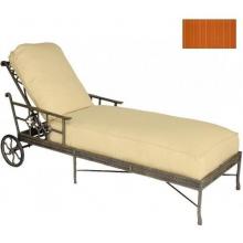 Windham Castings Provence Casual Back Chaise Lounge Cushion , Passport Rustic L