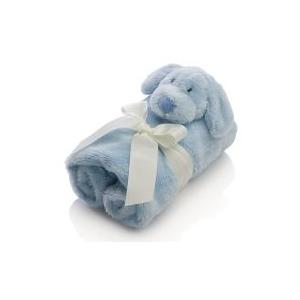 Elegant Baby Blue Puppy Security Blanket