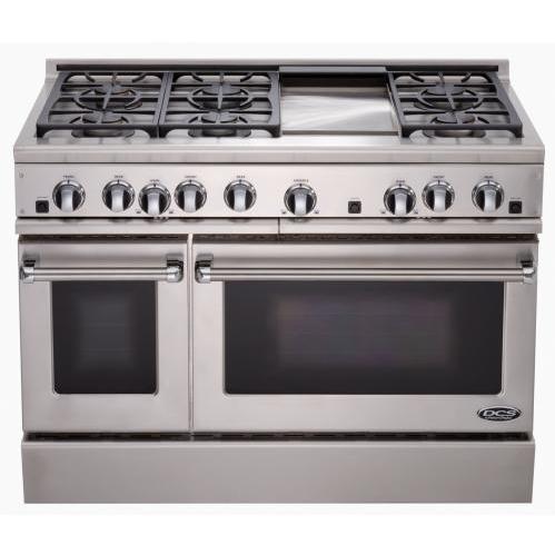DCS 70733 - RDT-486GD-L 48 Inch Dual Fuel Range W/ Griddle LP