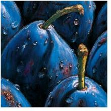 Plums Poster Print