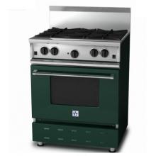 BlueStar Range RNB 30 Inch Natural Gas Range - Moss Green