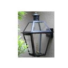 Regency GL18 Beaumont Natural Gas Light With Open Flame Burner On Wall Mount