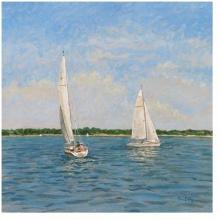 Sunday Sail II Poster Print