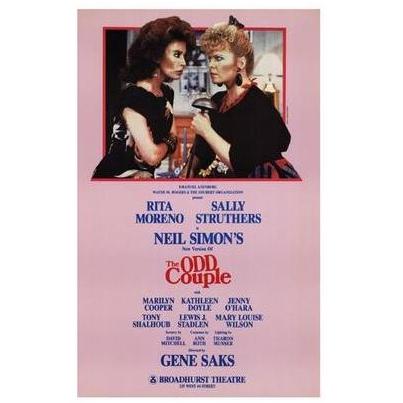 Odd Couple The (Broadway Play) Poster Print