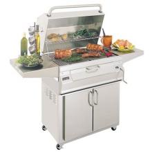 Fire Magic Charcoal Grills 30 Inch Legacy Smoker Grill On Portable Cart
