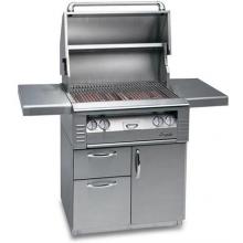 Alfresco Gas Grills Classic 30 Inch Builder Natural Gas Grill With No Rotisserie On Cart With Drawers