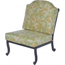 Meadow Decor Athena Armless Chair For Sectional - Mocha Stone
