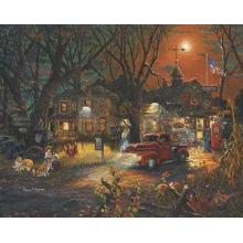 The Silver Wolf Lodge Poster Print