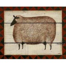Dotty Chase - Americana Sheep Size 16x20 Poster Print