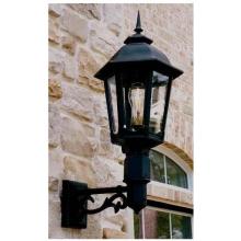 Gas Light America GL1200 Cast Aluminum Natural Gas Light With Open Flame Burner On Wall Mount