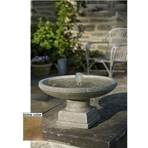 Campania Torino Fountain - Brownstone Finish