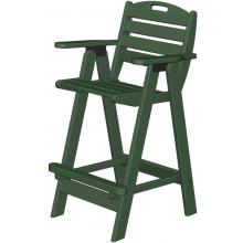 Poly-Wood Recycled Plastic Wood Nautical Bar Stool